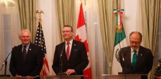 30-years-since-the-signing-of-the-nafta-agreement-between-canada,-mexico-and-the-usa