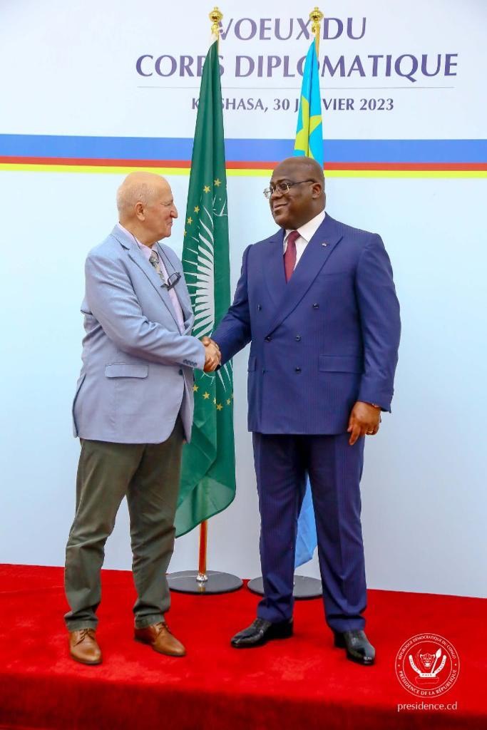 Киншаса: Амбасадор Јевтић са председником ДР Конго