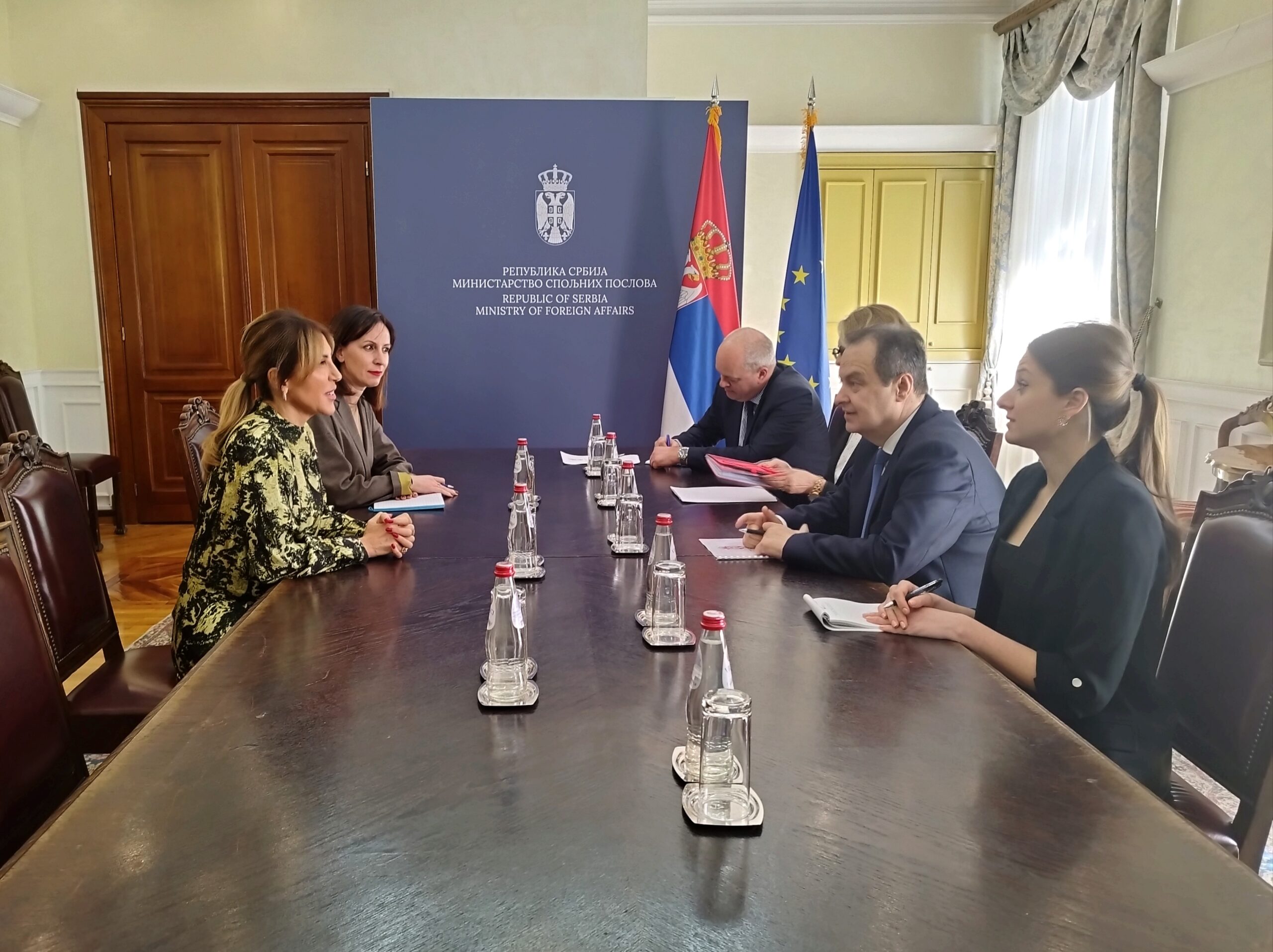 Министар Дачић се састао са генералном секретарком Регионалног савета за сарадњу