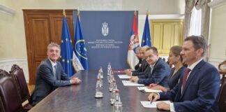 Дачић-примио-шефа-Канцеларије-Савета-Европе-у-Београду-Флесенкемпера-у-опроштајну-посету