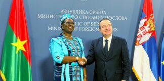 Министар-Дачић-се-састао-са-шефицом-дипломатије-Буркине-Фасо