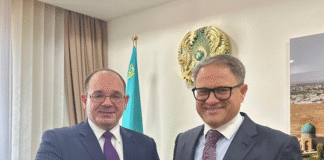 Астана:-Састанак-амбасадора-Јовичића-са-замеником-министра-иностраних-послова-Казахстана
