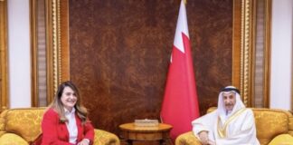 Манама:-Амбасадорка-Гарчевић-са-замеником-председника-Владе-Бахреина