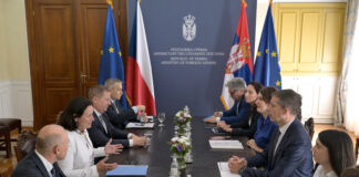 Ђурић-са-специјалном-изасланицом-Чешке-Републике-за-западни-Балкан