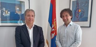 Љубљана:-Амбасадор-Војводић-са-почасним-конзулом-Томажом-Кавчичем