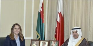 Манама:-Амбасадорка-Гарчевић-са-министром-одбране-Бахреина
