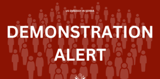 demonstration-alert –-us.-embassy-belgrade-–-september-18,-2025